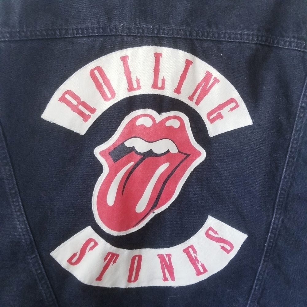 Rolling Stones Voodoo Lounge 1994 Tour Jean Jacket Size XL Limited Edition - Picture 4 of 6